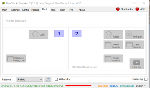 bluestack full root